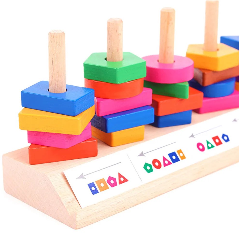 Formaválogató Montessori fajáték