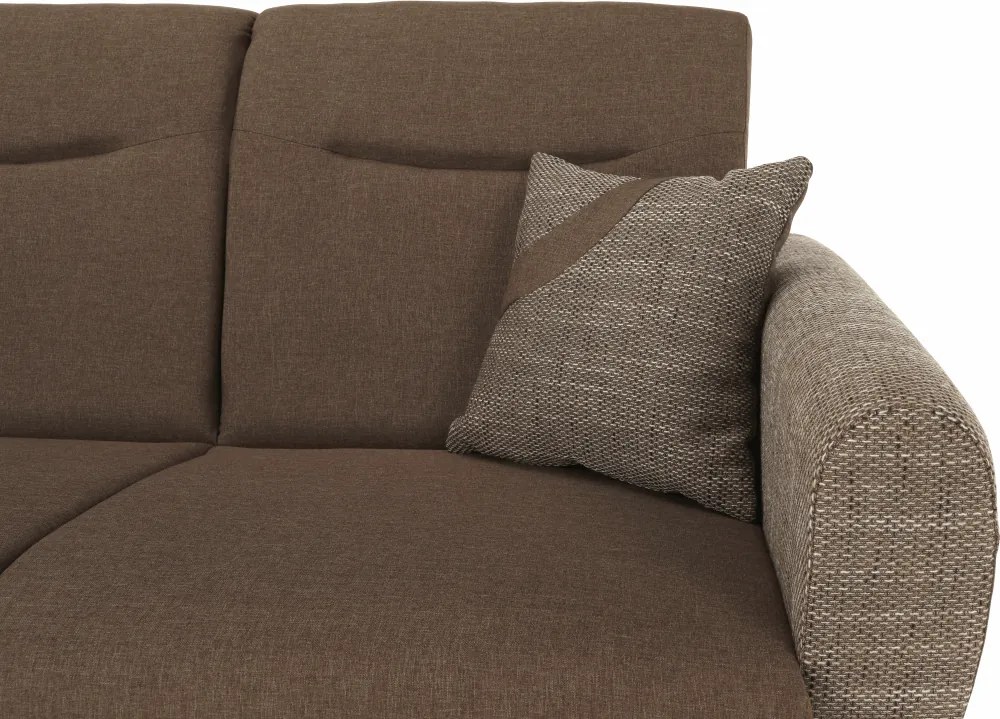 3-ülés ágyfunkcióval, barna, MILO 3-Ülés