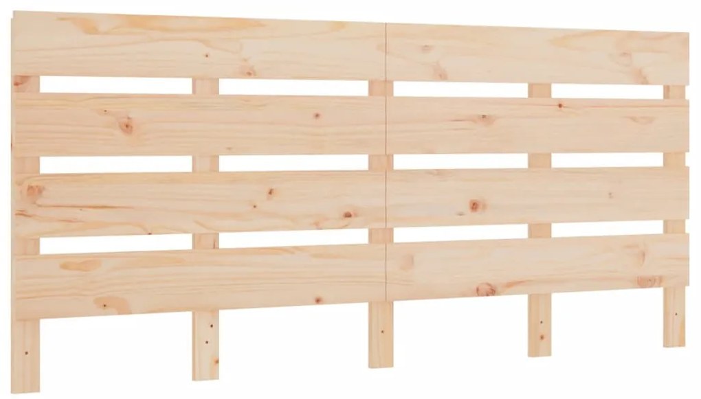 tömör fenyőfa fejtámla 180 x 3 x 80 cm