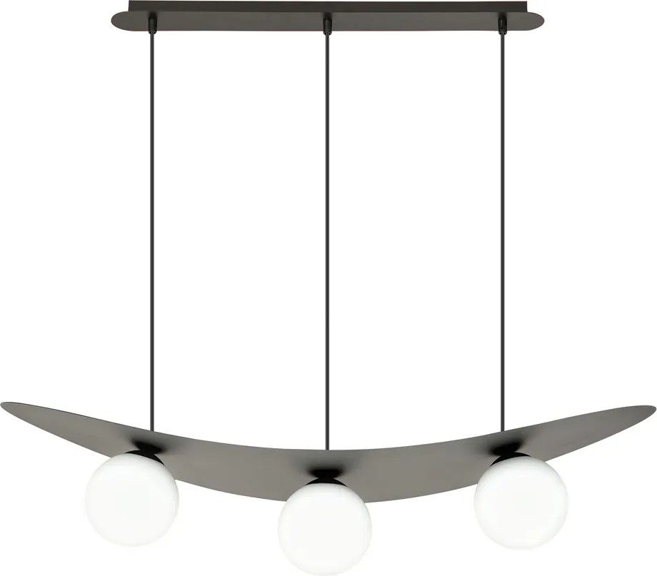 Emibig modern függeszték aura fehér fekete emi1301/3