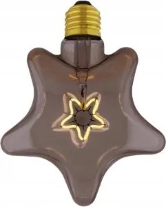 Led izzó füstös csillag Xmas Star olasz üveg gyártás