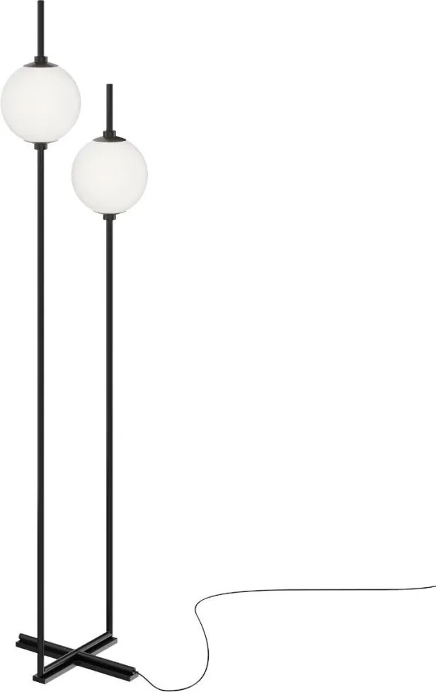 Maytoni THE SIXTH SENSE Z020FL-L12BK Állólámpa 2x12W/LED 3000K 750LM IP20