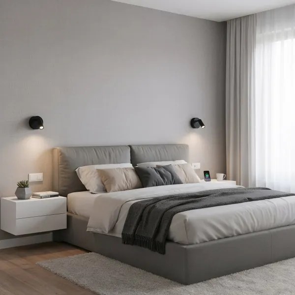 Ideal Lux - LED Fali spotlámpa BEAN LED/3W/230V CRI 90 fekete