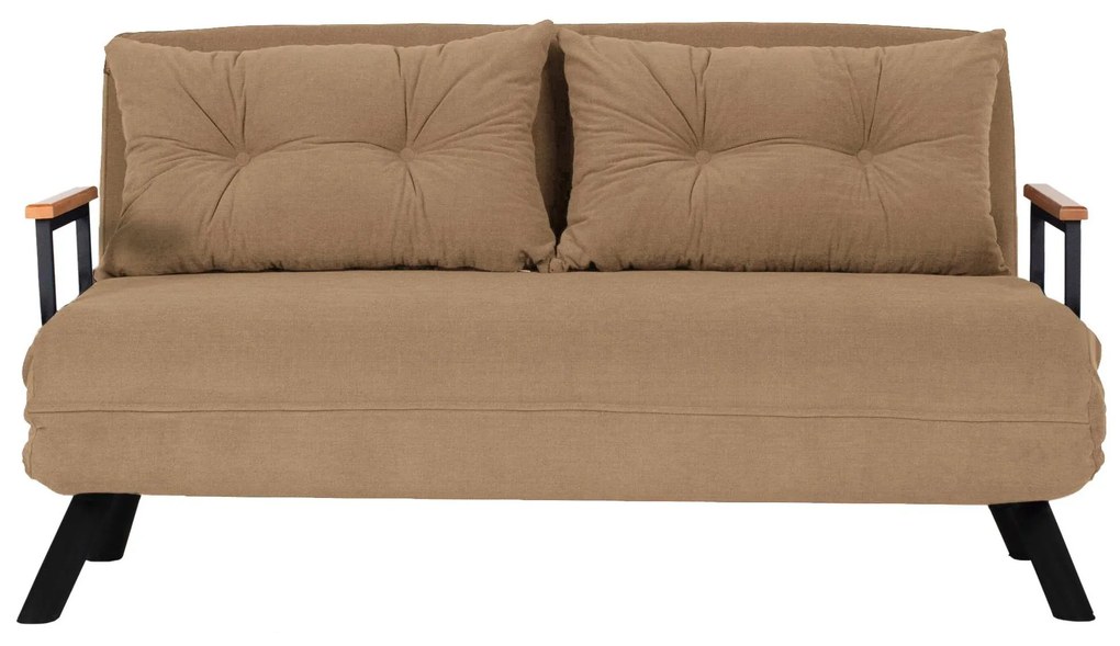 Kanapé futon Sandy (világosbarna). Akció -20%. 1101767