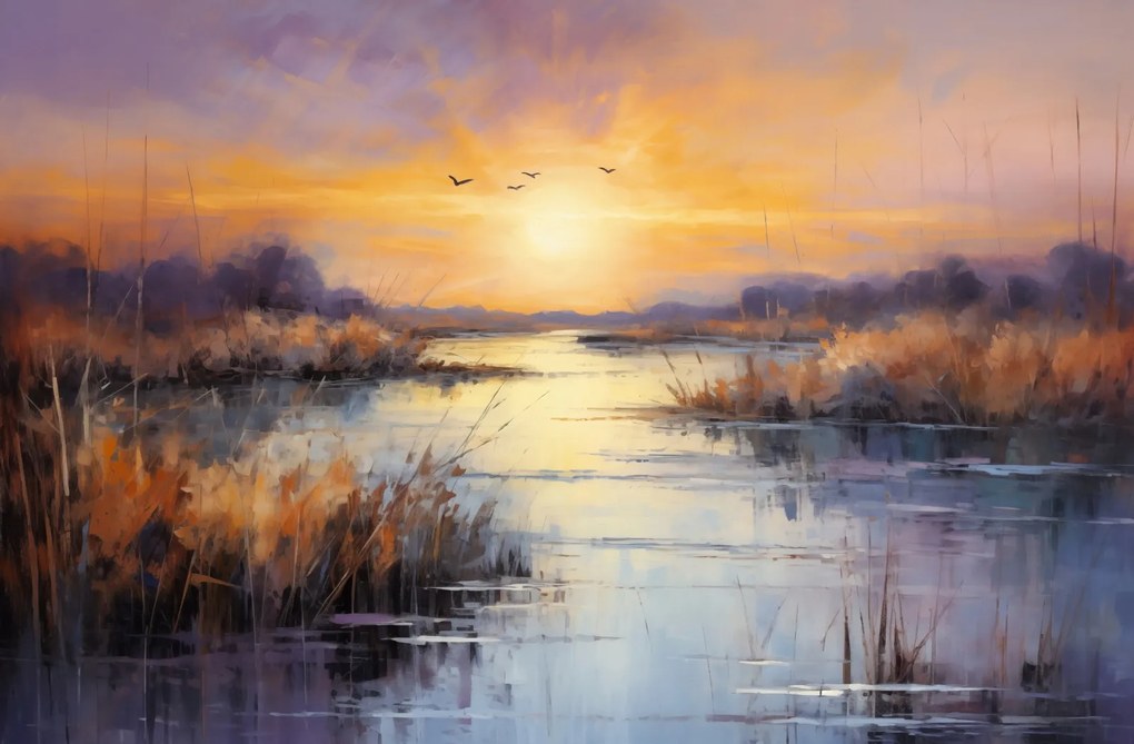 Poszter 91,5x60cm Nyugat a mocsarakban