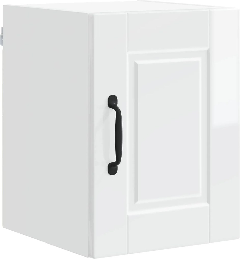 vidaXL Konyhaszekrény Magas Fényű Fehér 30 x 31 x 40 cm Faanyag