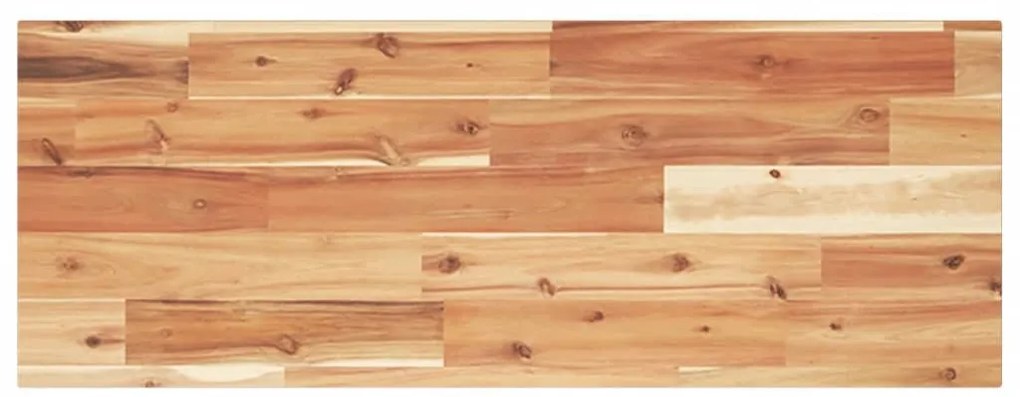 olajbevonatú tömör akácfa függőpolc 100 x 30 x 2 cm