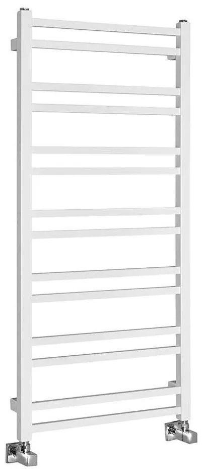 Sapho - METRO DOS fürdőszobai törölközőszárító radiátor, 343 W / 230 V, 50x110 cm, matt fehér