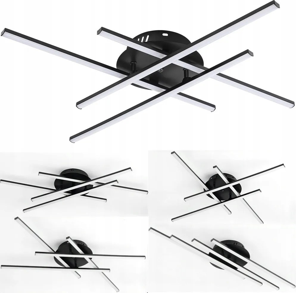 Led mennyezeti lámpa Függőlámpa Kristály Csillár Plafon 4000K fehér semleges modern