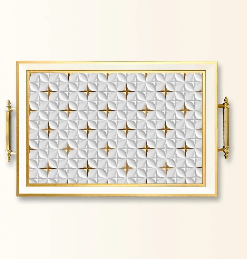 Üveg tálca, 38×24 cm – TPB9805
