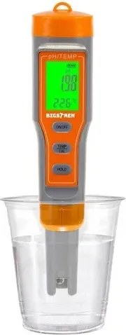 Elektronikus pH LED teszter 4 az 1-ben ATC funkcióval és hőmérővel Bigstren