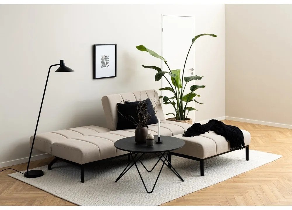 Bézs kanapé 198 cm Caix – Actona