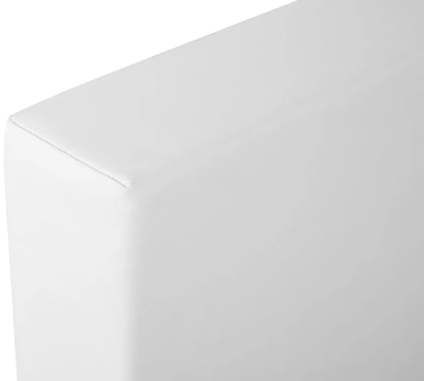 Franciaágy 180x200 cm Zina (fehér) (LED világítással). 1035514