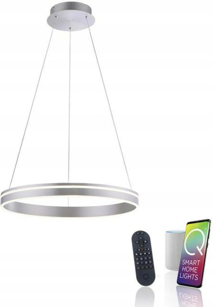 Paul Neuhaus Q-vito ZigBee Led függeszték 59cm, 2700-5000K, Okosotthon