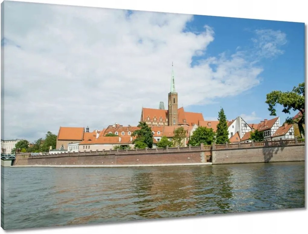 Vászonkép 90x60 Boroszló Vízi túra