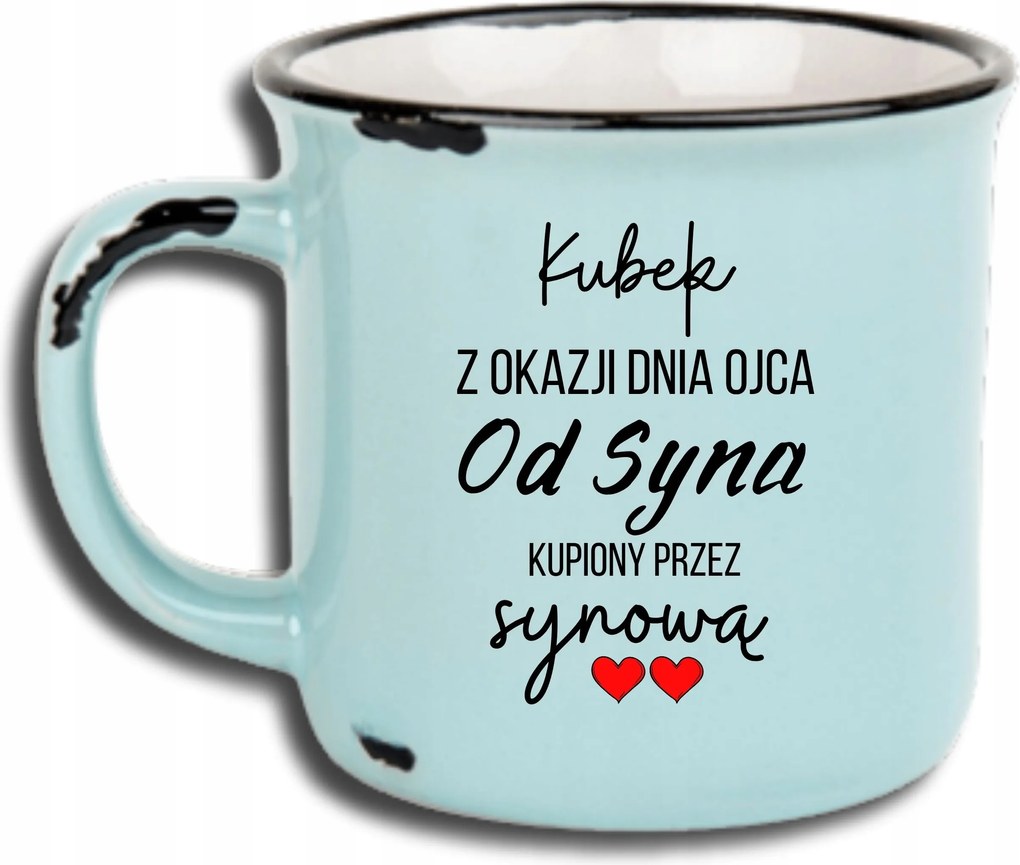 Bögre Kék Retro Vicces Apák Napi Ajándék A Fiútól