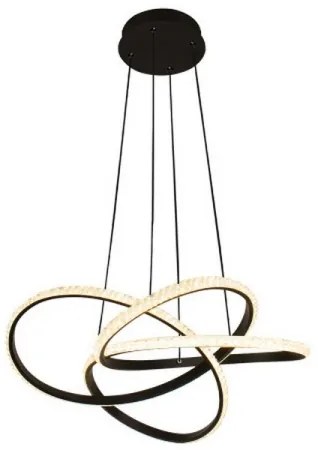 LED dimmelhető csillár kábelen LED/95W/230V 3000-6500K átm. 57 cm + távirányító