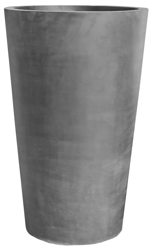 Pottery Pots Belle virágcserép, szürke színben, többféle méretben - PotteryPots méret: L - h 90 cm, ⌀ 60 cm