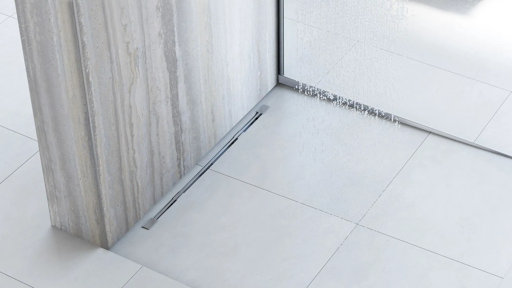 Lineáris lefolyó Rea Neo Ultra Slim Pro Nickel Brush INOX 60