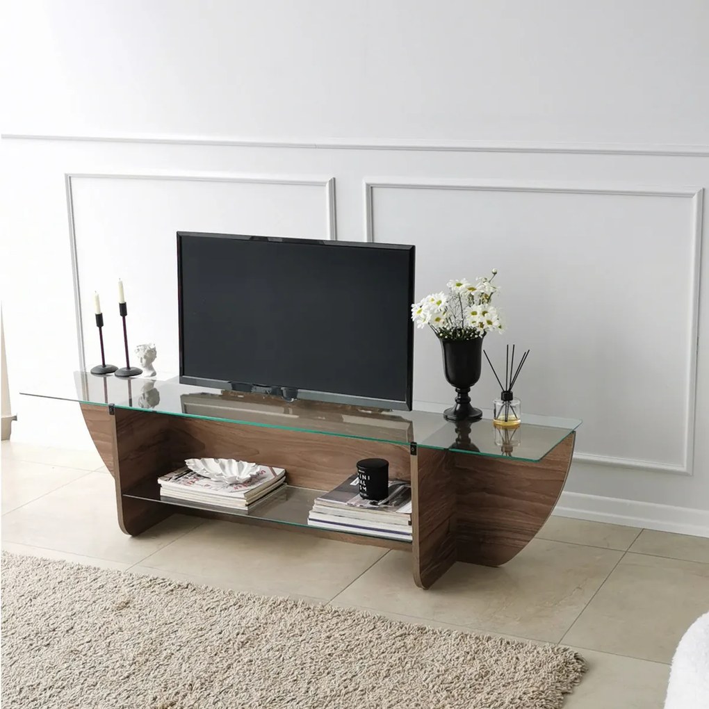 TV asztal Lily diófa