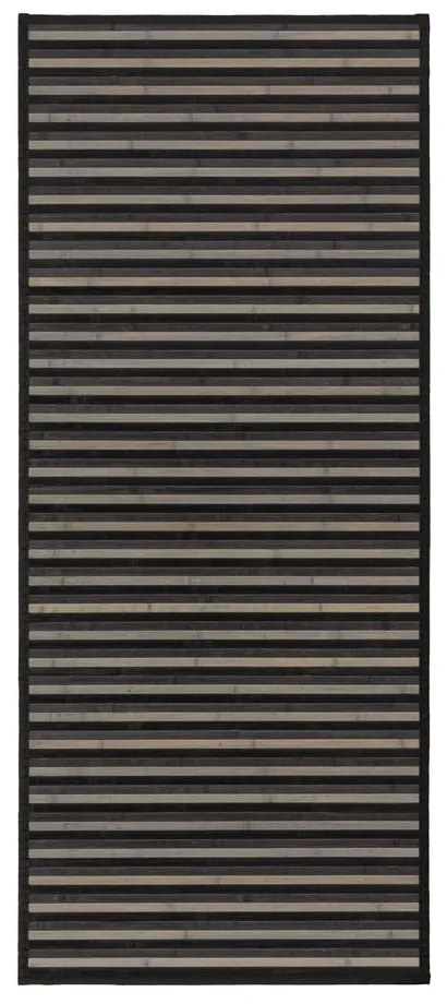 Szürke bambusz futószőnyeg 75x175 cm – Casa Selección