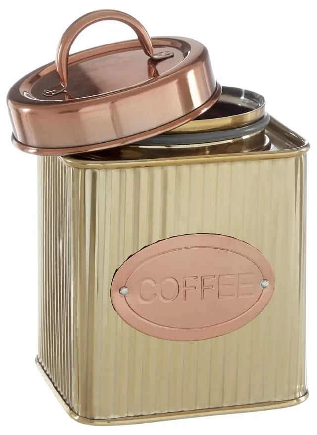 Rozsdamentes acél kávétartó doboz Prescott – Premier Housewares