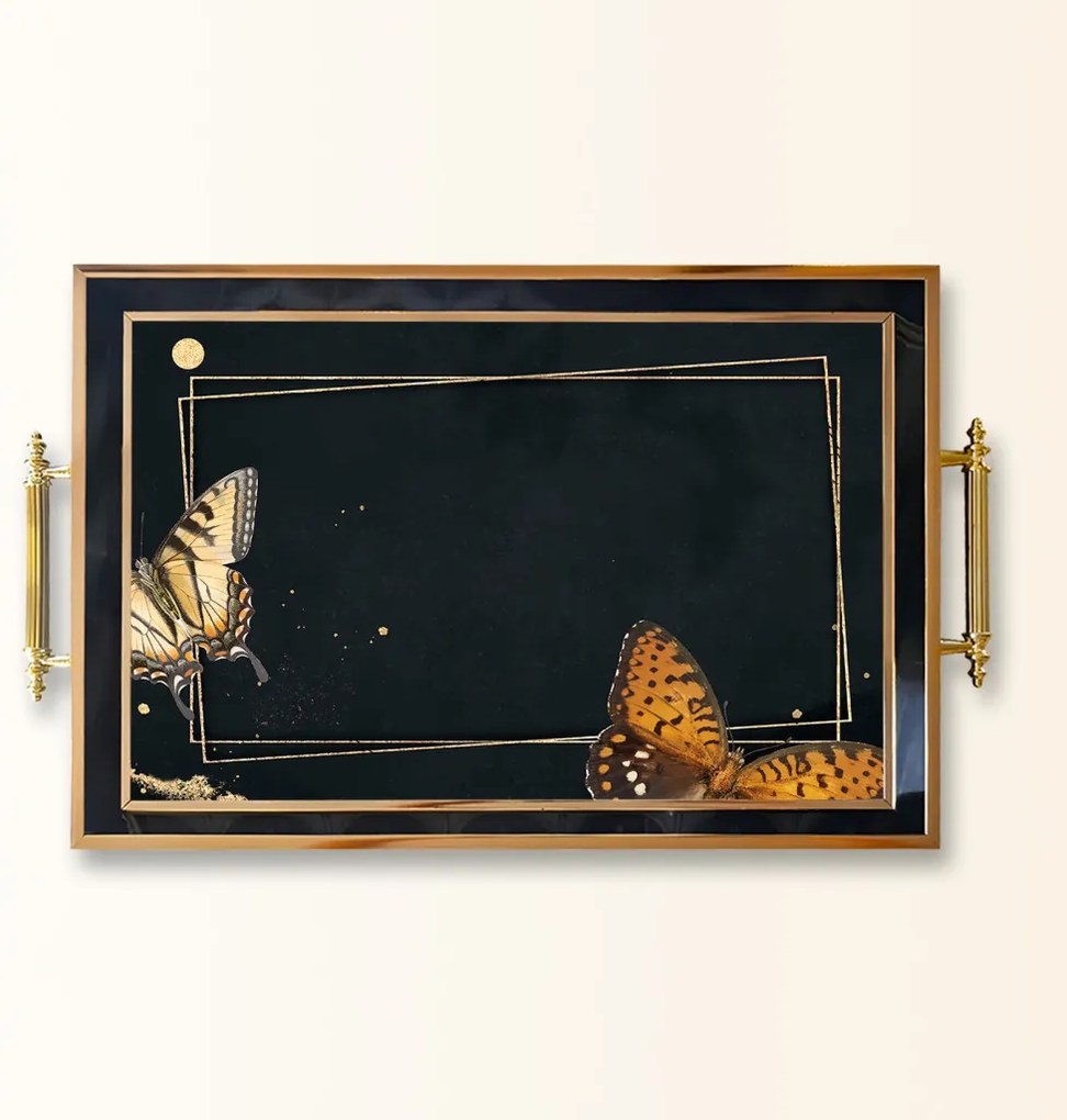 Üveg tálca, 38×24 cm – TPA9929
