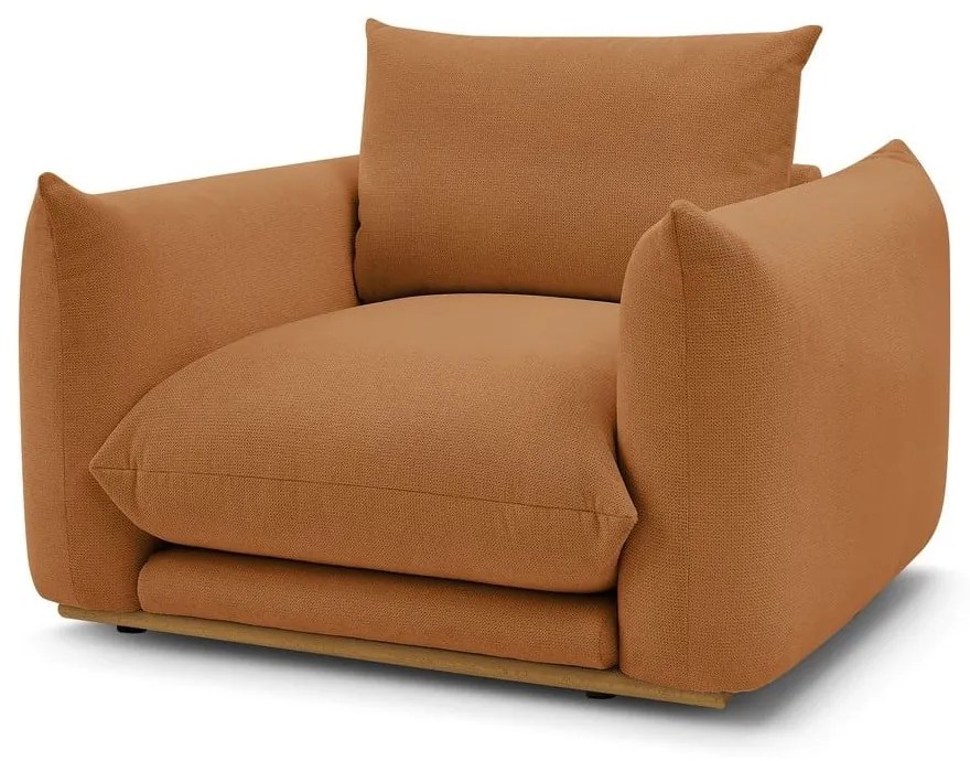 Narancssárga fotel Ernest – Bobochic Paris