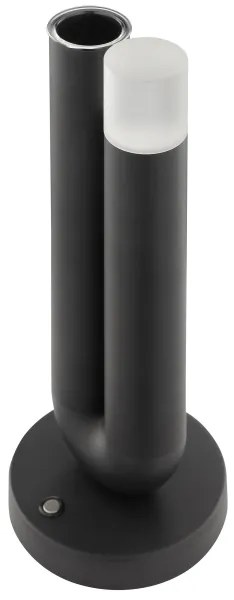 Brilliant - SAYU LED dimmelhető, újratölthető érintésvezérlésű asztali lámpa LED/2,5W/5V 2700K IP44 fekete