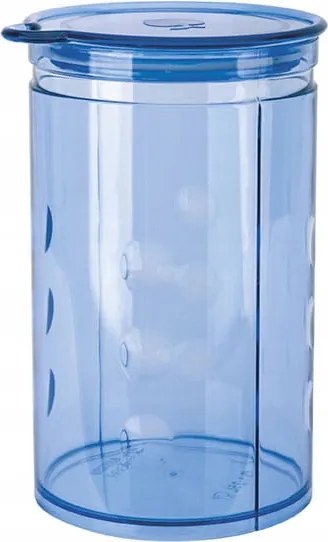 Ömlesztett tészta tároló doboz 1,25 l Kék Juypal