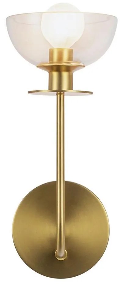 Alora Mood ALM-SYLVIA-1WB-BG-CL - Fali lámpa SYLVIA 1xE14/40W/230V arany