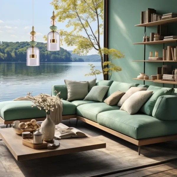 LED Csillár zsinóron ARTE LED/12W/230V átm. 13 cm réz