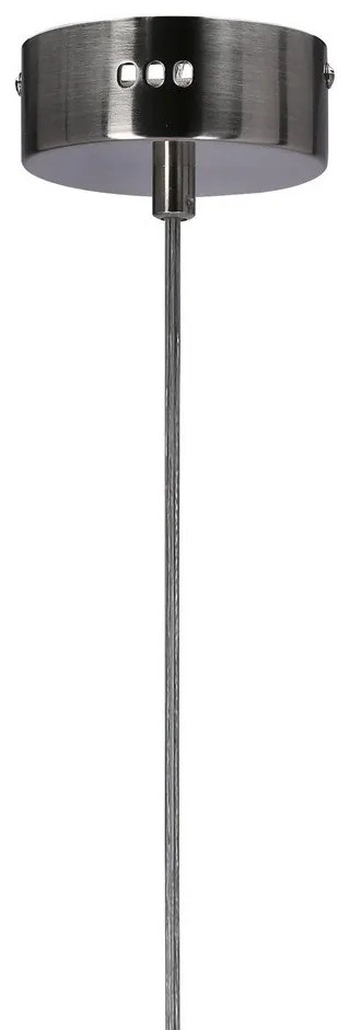 Lila LED függőlámpa üveg búrával Lukka – Candellux Lighting