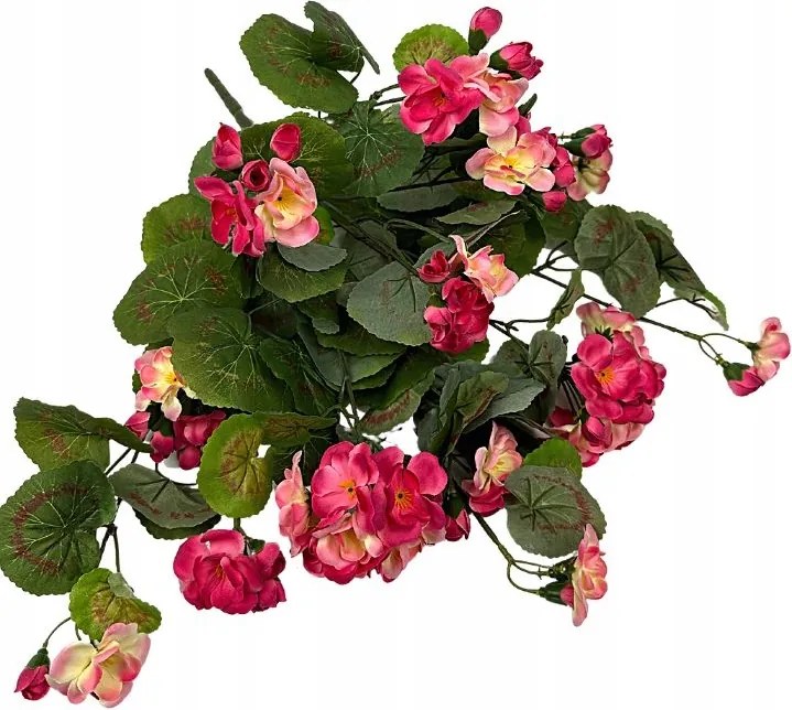 Muskátli csokor 52 cm rózsaszín árnyalatok