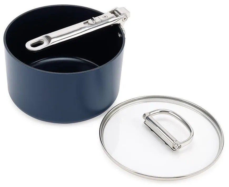 Indukciós tűzhelyhez alkalmas edény fedővel, kerámia felülettel Space – Joseph Joseph