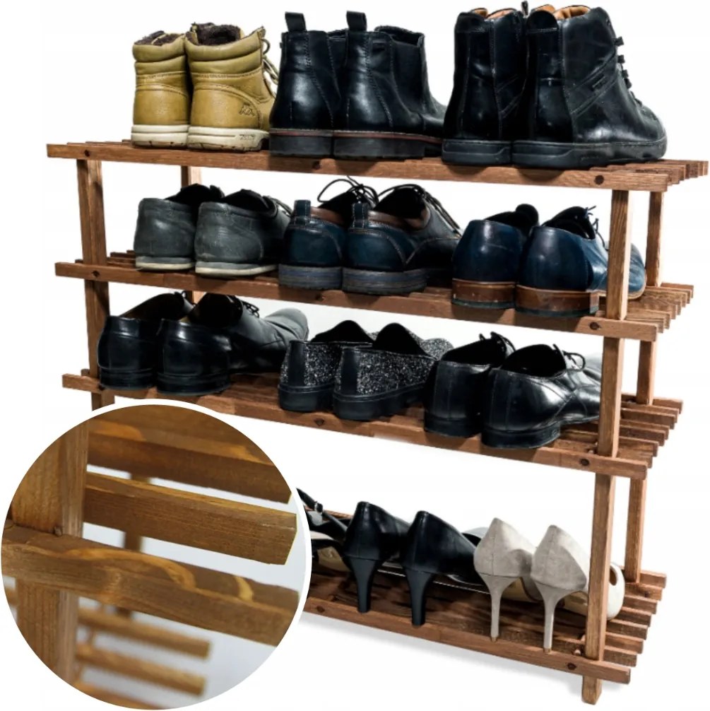 Cipőtartó állvány Cipőtartó polc Tágas szekrény