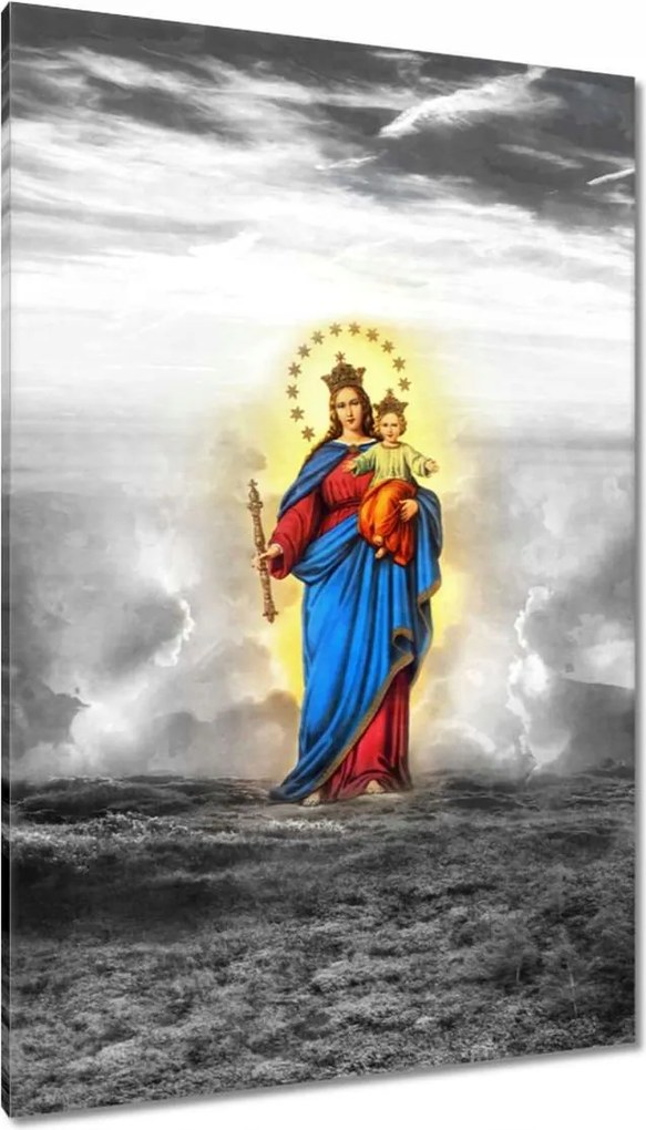 Vászonkép 80x120 Segítő Mária