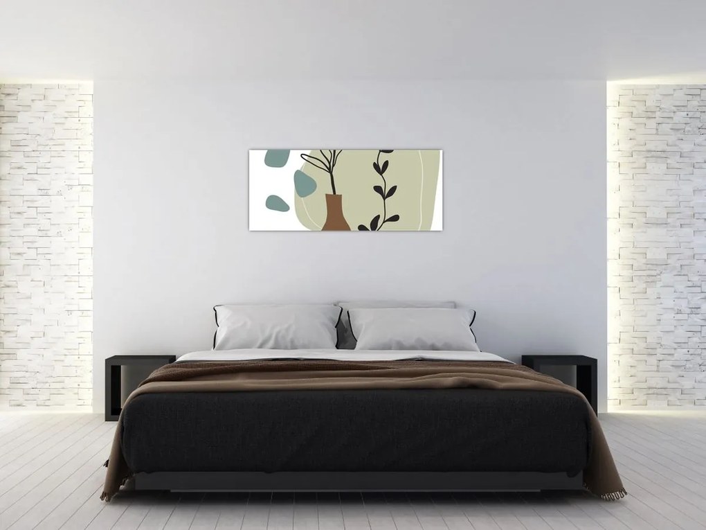 Kép - Virágok vázában N⁰2 (120x50 cm)