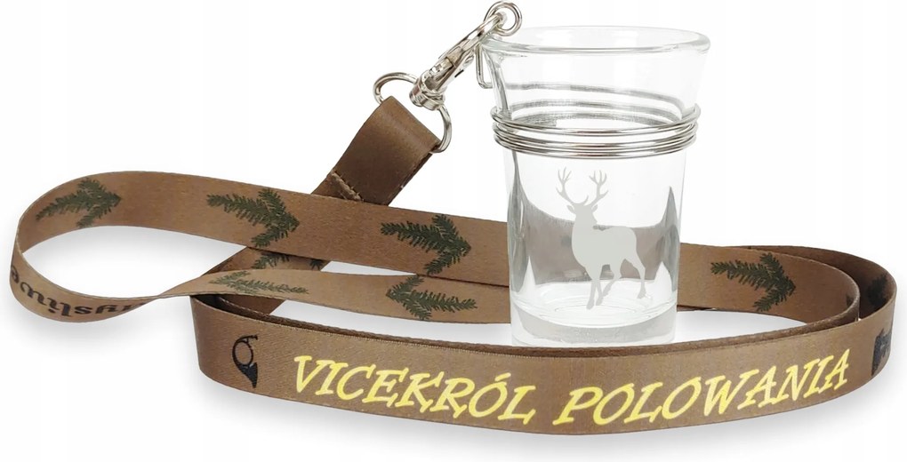 Vadász medál pohár bika és póráz V-ce király