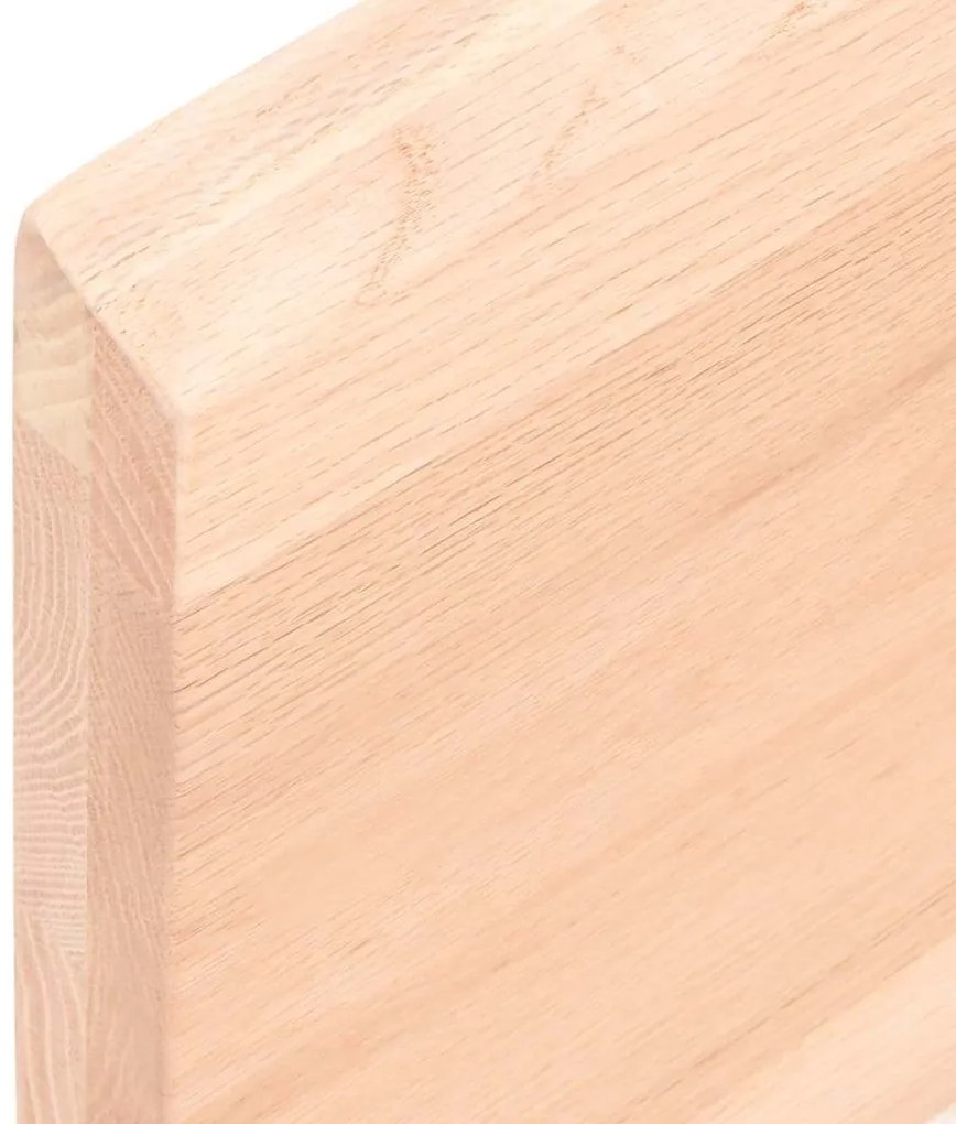 kezeletlen tömör fa fürdőszobai pult 120x60x(2-4) cm