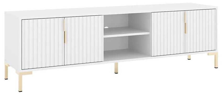 FLOP fehér TV-állvány