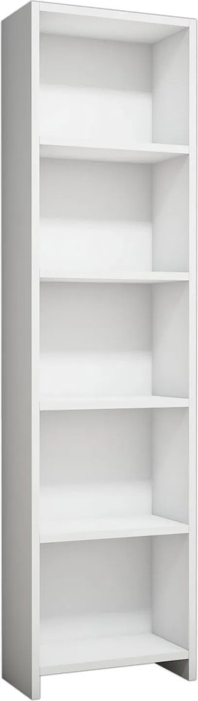 Könyvespolc, fehér, 40 cm