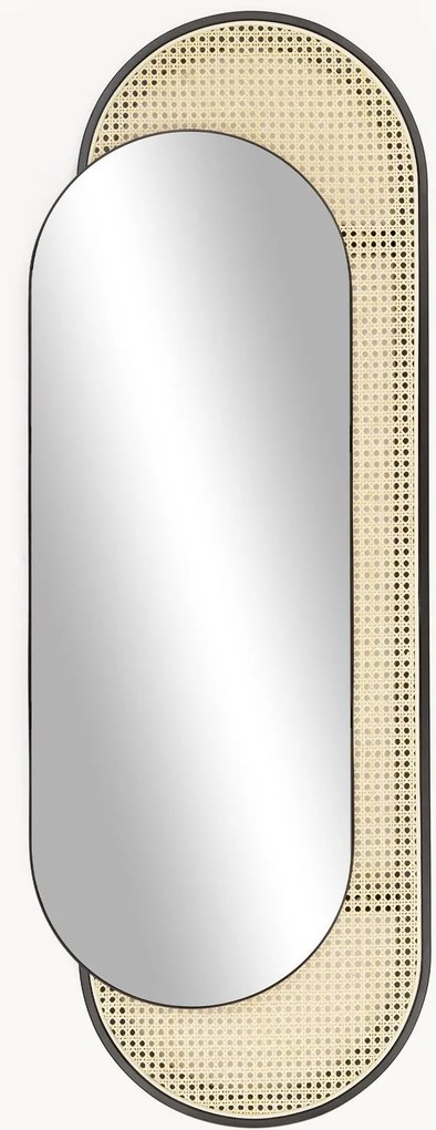 Ovális fali tükör bécsi zsinórral Westwing Esma 51x143 cm