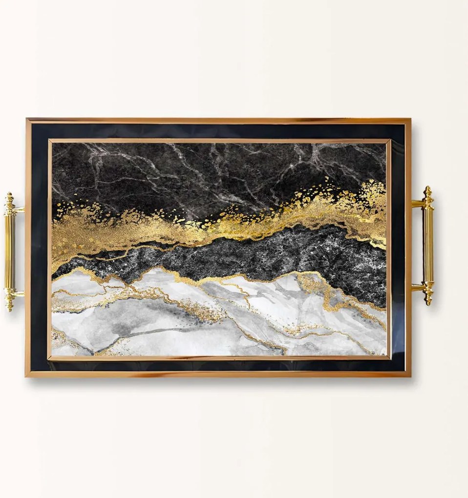 Üveg tálca, 38×24 cm – TPA10031