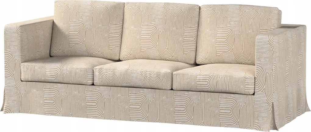 Karlanda 3 személyes kinyitható kanapé huzat Ikea bézs-ecru