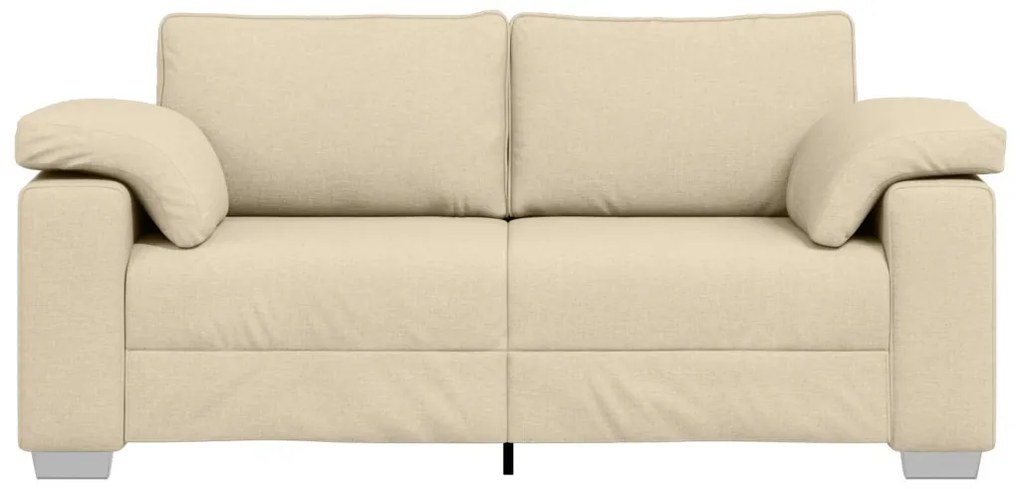 Kanapé Krém Textil Közepes Tartós Kanapé Négyszögletes