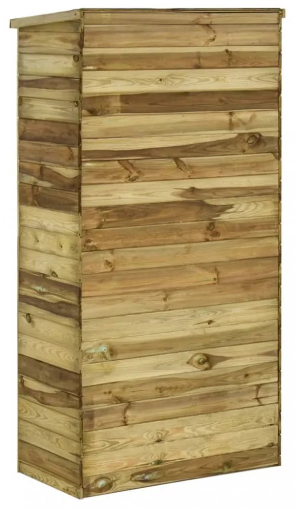 fenyőfa kerti szerszámtároló fészer 85 x 48 x 177 cm