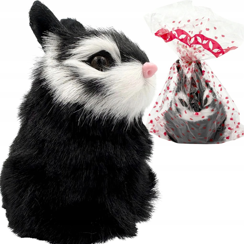 Nyuszi figura nyuszi figura haj aranyos húsvéti nyuszi dekoráció