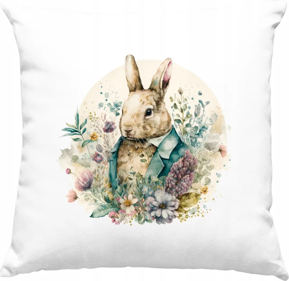 Nyuszi párna Kedves nyuszi 5 fehér