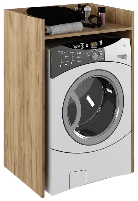 VOJTO mosógépszekrény, artisan tölgy